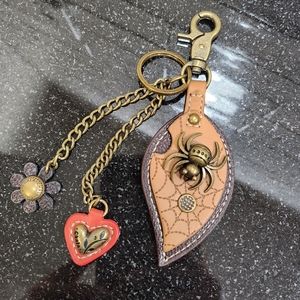 NWOT Chala Spider Purse Charm Key Fob
